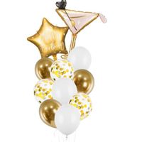 Bukiet balonów zestaw na urodziny Martini Happy Birthday