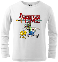 Koszulka z długim rękawem - Pora na Przygodę - Adventure Time