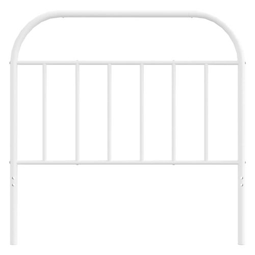 Metalowe wezgłowie, białe, 100 cm na Arena.pl