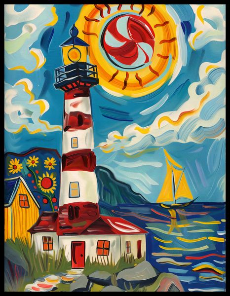 Plakat 50x65cm Żywa Przystań zdjęcie 2