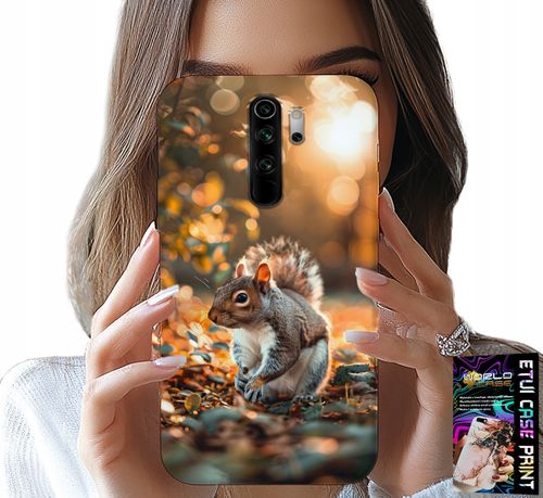 ETUI DO XIAOMI REDMI 9 - SŁODKA WIEWIÓRKA, CASE Z WŁASNYM MOTYWEM na Arena.pl
