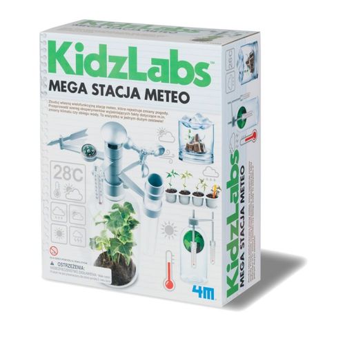 MEGA STACJA METEO KIDZ LABS 4M na Arena.pl