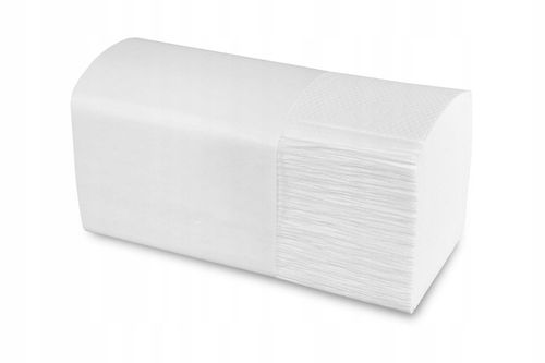 Ręcznik Papierowy ZZ BIAŁY Ręcznik do podajnika GRUBY CELULOZA 2w A20 na Arena.pl