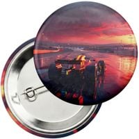Przypinka z agrafką 59mm - BOLID F1 WYŚCIGI SPORT
