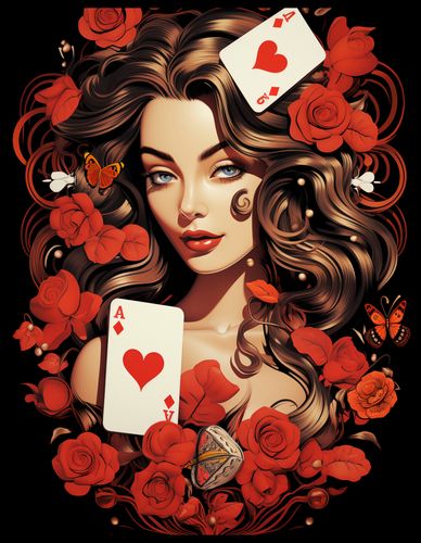 Plakat 50x65cm Różany Hazard na Arena.pl