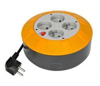 PRZEDŁUŻACZ ZWIJANY H05VV-F 3G1.0 MM 5M 4