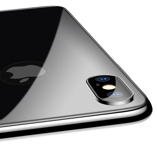 Szkło hartowane 4D tył Baseus ALLcoverage Iphone X czarne na Arena.pl