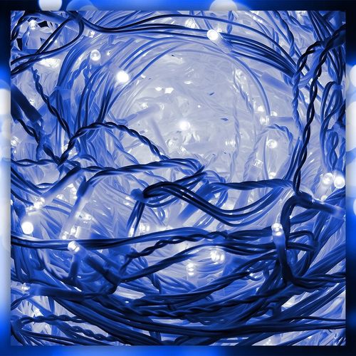 SOPLE LAMPKI CHOINKOWE ŚWIATEŁKA 500 LED 23,5M GRUBY KABEL FLASH ZEWNĘTRZNE na Arena.pl