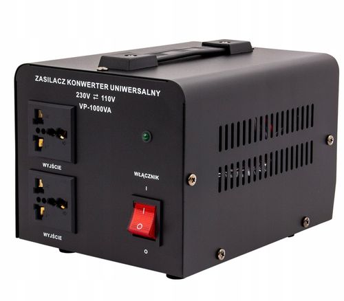 ZASILACZ KONWERTER TRANSFORMATOR 230V 110V 1000W na Arena.pl