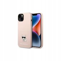 Plecki Karl Lagerfeld do Apple iPhone 14 Pro Max różowy