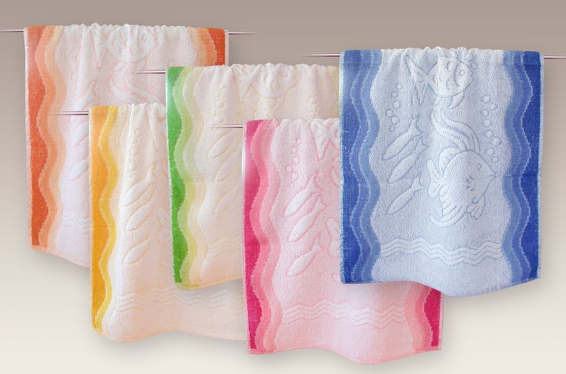 Ręcznik Flora Ocean 50x100 Niebieski Greno zdjęcie 5