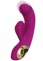 xocoon harmony dualtouch model g-spot, silikonowy, wodoodporny, fioletowy
