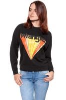 BLUZA WRANGLER RETRO SWEAT FADED BLACK W6085HPV6 $ XS