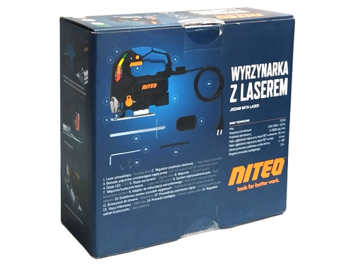 Wyrzynarka SDS 710W z laserem, regulacja prędkości na Arena.pl