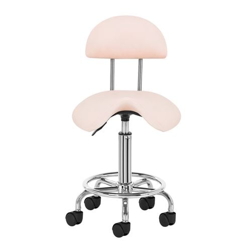 Taboret kosmetyczny 6001 różowy na Arena.pl