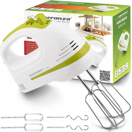 MIKSER RĘCZNY ROBOT KUCHENNY 400W 4 KOŃCÓWKI TURBO na Arena.pl