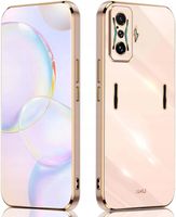 QIYIN Case do Xiaomi Poco F4 GT - Stylowa Ochrona w Różowym Kolorze