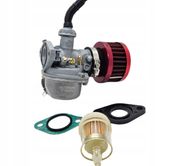 Gaźnik + Filtr Moretti PZ19 QUAD CROSS 110 125 80cc KXD LONCIN ATV MRF