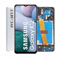 ORYGINAŁ WYŚWIETLACZ EKRAN LCD DO SAMSUNG GALAXY A12 RAMKA SM-A125F