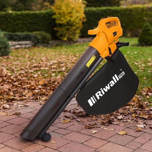 Elektryczna dmuchawa odkurzacz do liści 45L Riwall REBV3200E na Arena.pl