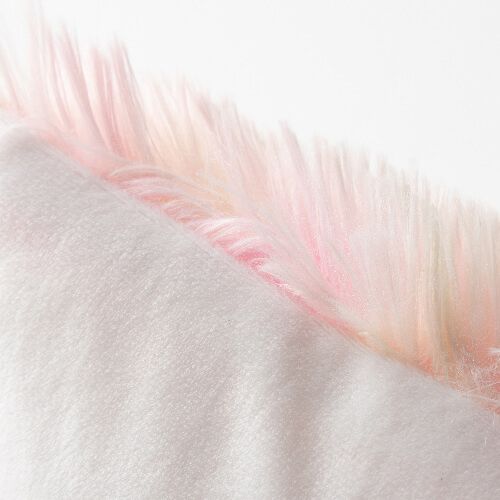 Kolorowa poszewka na poduszkę 45 x 45 cm z długowłosego polaru i mikrofibry do sublimacji na Arena.pl