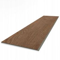 Płytki na schody STOPNICA DREWNOPODOBNA bez nacięć, ZAOWALONA 120x30 - DĄB