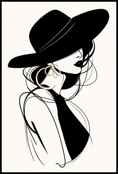 Plakat 68x101cm Uwikłana Elegancja zdjęcie 2