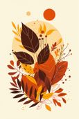 Plakat 30x45cm Barwne Oblicze Jesieni