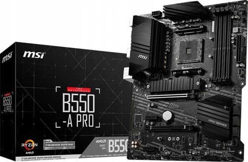 Płyta główna MSI B550-A PRO Socket AM4 ATX 4xRAM PCIe na Arena.pl