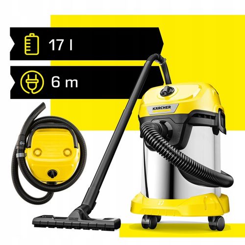 Odkurzacz uniwersalny do auta Karcher WD 3 S-17/6/20 Car 1000 W na Arena.pl