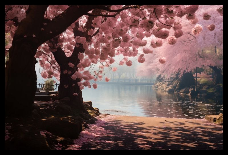 Plakat 45x30cm Spokój Sakury zdjęcie 2