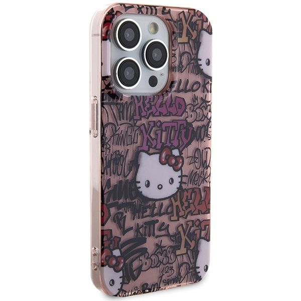 Etui Hello Kitty do iPhone 14 Pro, Różowy zdjęcie 4