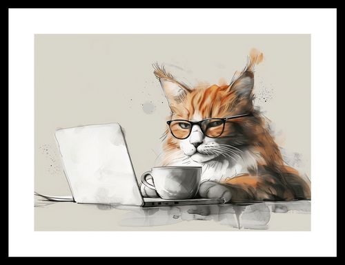 Plakat 35x25cm Nie przed Kawusią na Arena.pl