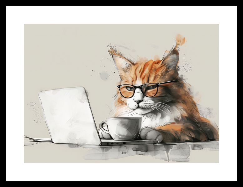 Plakat 35x25cm Nie przed Kawusią zdjęcie 3