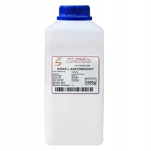 WITAMINA C 1kg KWAS L-ASKORBINOWY STANLAB CZDA zdjęcie 5