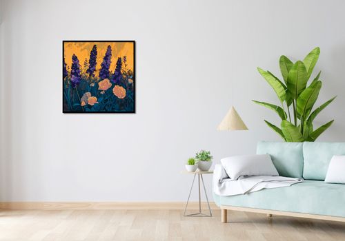 Plakat 70x70cm Złoty Ogród na Arena.pl