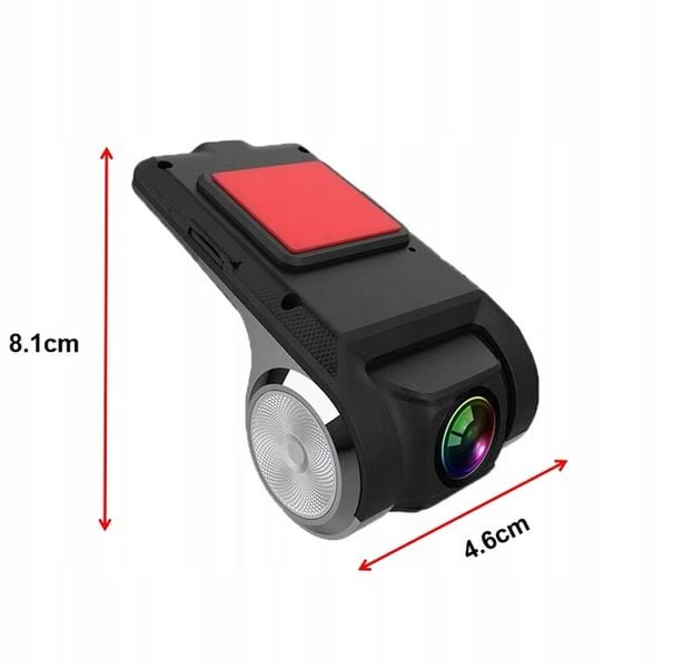 KAMERA SAMOCHODOWA REJESTRATOR JAZDY REGULOWANA ANDROID DVR JAKOŚĆ HD zdjęcie 8