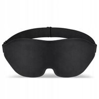 2 x MASKA NA OCZY DO SPANIA SNU SLEEP CZARNA 3D PREMIUM