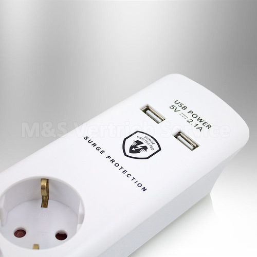 Przedłużacz 4 gniazda + 2 x USB na Arena.pl