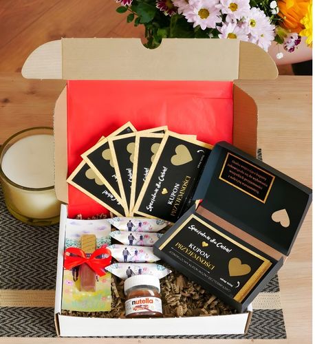 ZESTAW KUPONY MIŁOŚCI ZDRAPKI PREZENT NA DZIEŃ CHŁOPAKA DZIEWCZYNY DLA PAR na Arena.pl