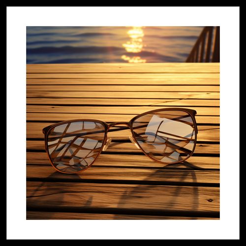 Plakat 30x30cm Lato w Odbiciu na Arena.pl