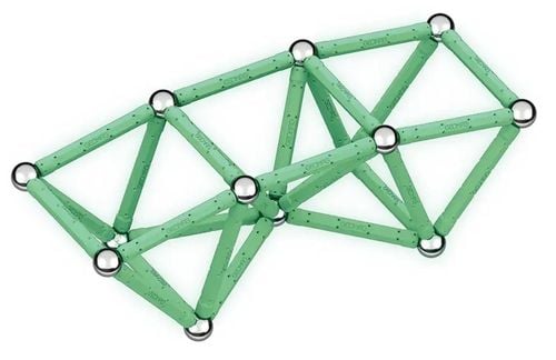 Klocki magnetyczne Geomag Glow Recycled 60el. 60 na Arena.pl