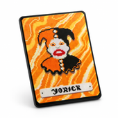 Yorick | 4 cm | Metal | Przypinka | Balatro