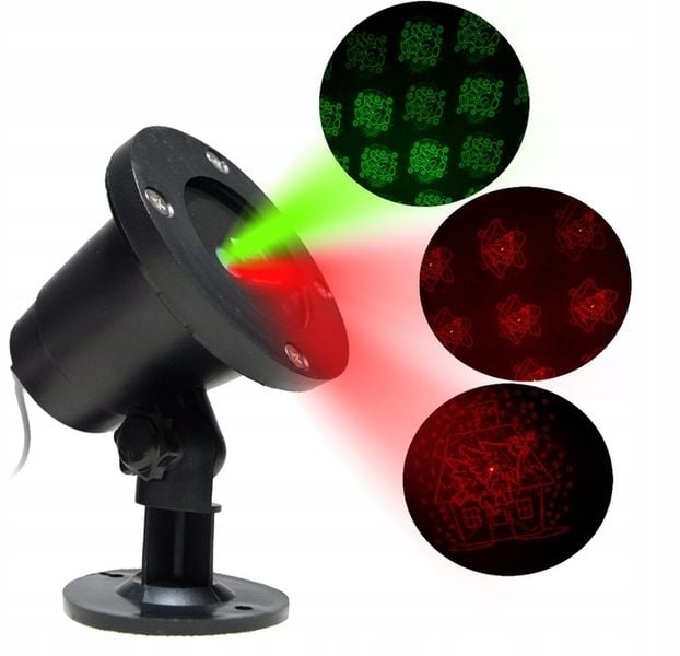 Projektor Laser LED dekoracyjny świąteczny zdjęcie 1