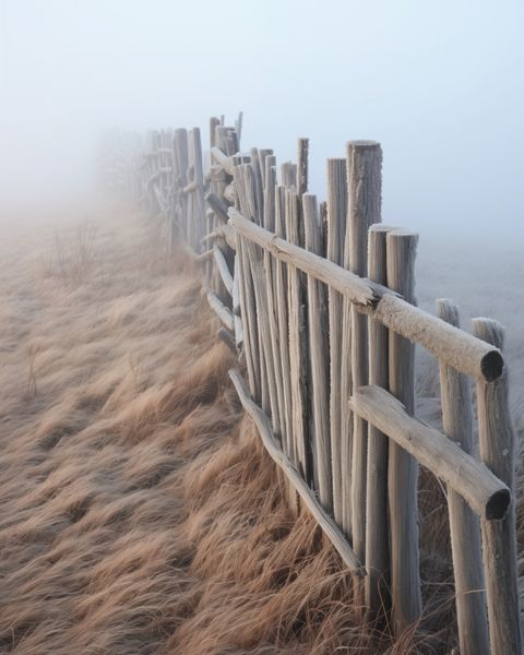 Plakat 40x50cm Mgła nad Wydmami zdjęcie 1