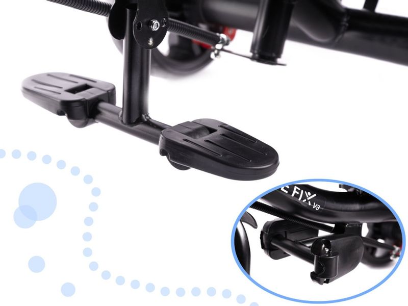 Rowerek trójkołowy Trike Fix Lite szary zdjęcie 10