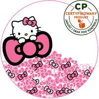 Opłatek na tort Hello Kitty