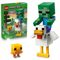 LEGO Minecraft 21582 Kurzy Jeździec 9+ 344 el.