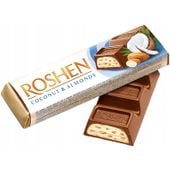 Roshen Batonik kokosowy z migdałami 38g