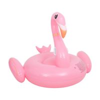 Materac pompowany dmuchany okrągły dla dzieci Flaming SUNCLUB